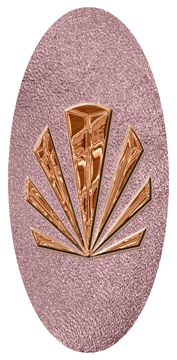 DG5000-602-CP-SH-OR Copper Sunburst Shimmer Orchid